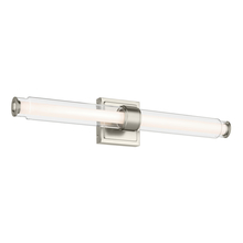 Kichler 55238NILED - Laurene 26.5" Linear Bath Bar Medium LED with Clear Glass in Brushed Nickel