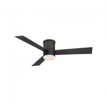 Modern Forms Canada - Fans Only FH-W1803-52L-MB - Axis Flush Mount Ceiling Fan