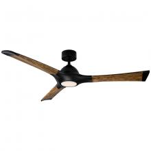 Modern Forms Canada - Fans Only FR-W1814-60L-MB/DK - Woody Downrod ceiling fan