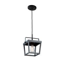 Artcraft AC11700BK - Carriage 1 Light Pendant Black