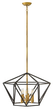 Hinkley Canada 3576DZ - Medium Open Frame Single Tier Chandelier