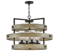 Hinkley Canada 20034WB - Medium Single Tier Chandelier