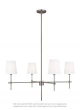 Visual Comfort & Co. Studio Collection 3287204EN-965 - Baker Four Light Large Chandelier