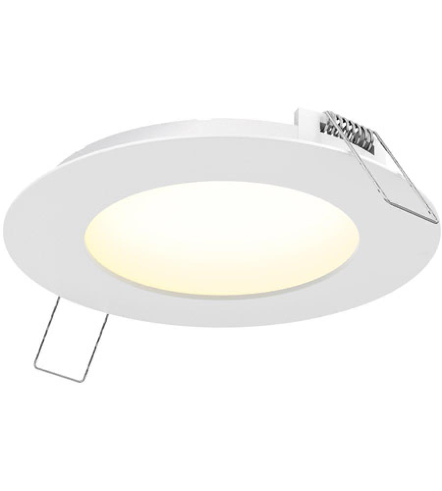 4 Inch Round CCT LED Recessed Panel Light