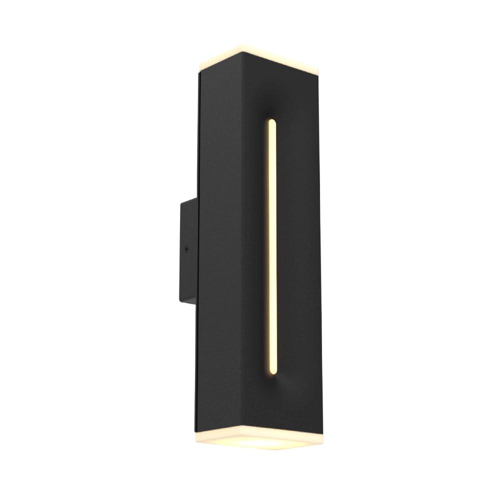 16 Inch Rectangular CCT Dual Light Wall Sconce