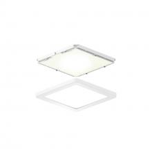 Dals K4006SQ-4K-WH - Kit of 3 Ultra Slim Square Under Cabinet Puck Lights