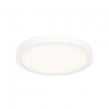 Dals CFLEDR10-CC-WH - 10 Inch Round Indoor/Outdoor LED Flush Mount