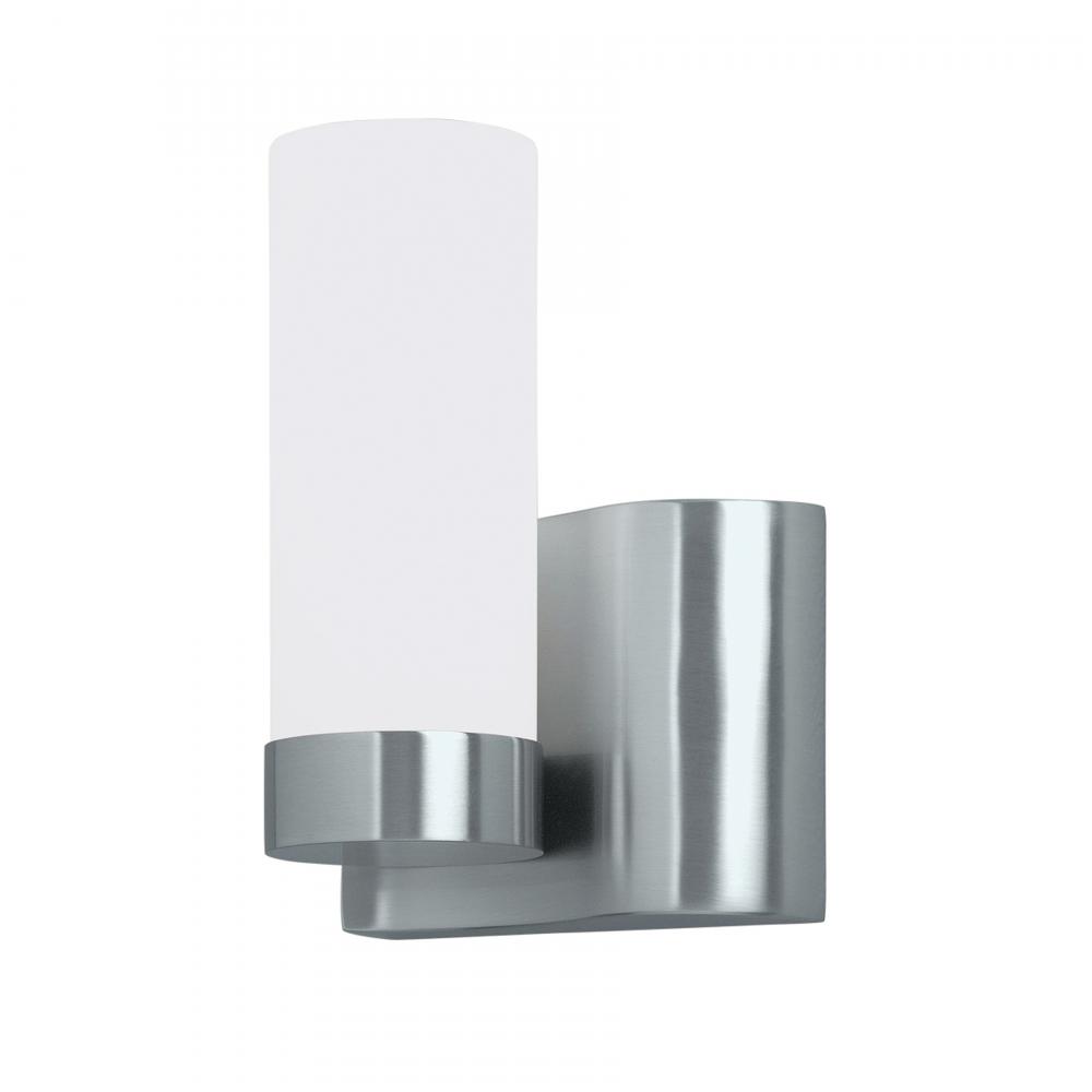 Wave 12.75'' High 1-Light Sconce - Brushed Nickel