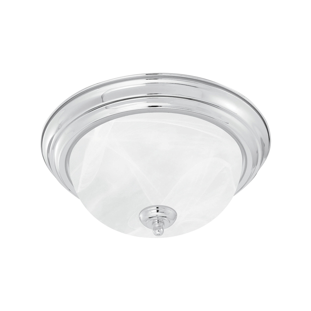 Thomas - Ceiling Essentials 16'' Wide 3-Light Flush Mount - Brushed Nickel