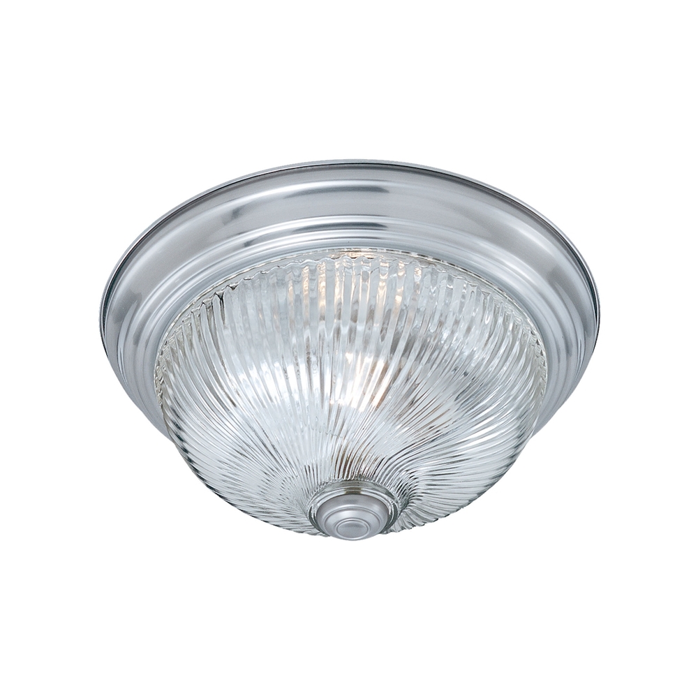 Thomas - Ceiling Essentials 14'' Wide 2-Light Flush Mount - Brushed Nickel