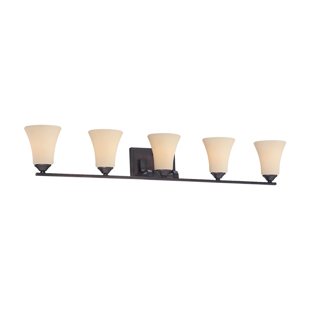 Thomas - Treme 41'' Wide 5-Light Vanity Light - Espresso