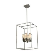 ELK Home CN15862 - Thomas - Williamsport 14'' Wide 6-Light Chandelier - Brushed Nickel