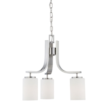 ELK Home SL806878 - Thomas - Pendenza 20'' Wide 3-Light Chandelier - Brushed Nickel