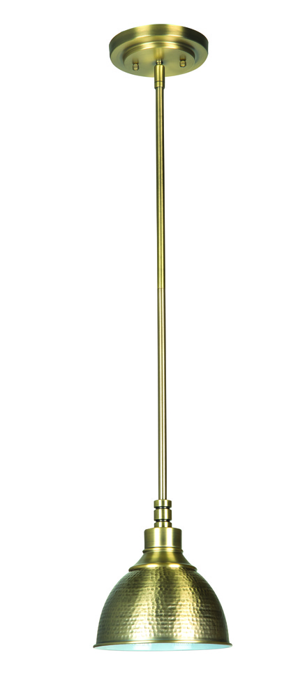 Timarron 1 Light Mini Pendant in Legacy Brass