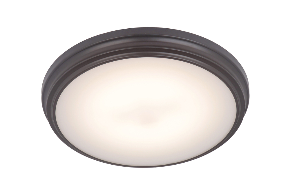 X66 Series 1 Light 11" LED Flushmount in Oiled Bronze