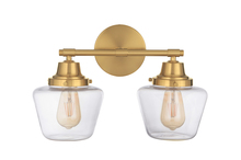 Craftmade 19518SB2 - Essex 2 Light Vanity in Satin Brass