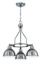 Craftmade 35923-AN - Timarron 3 Light Down Chandelier in Antique Nickel