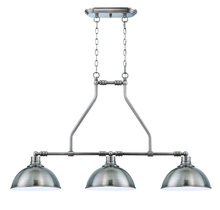 Craftmade 35973-AN - Timarron 3 Light Island in Antique Nickel