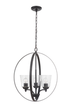 Craftmade 50233-FB - Tyler 3 Light Foyer in Flat Black