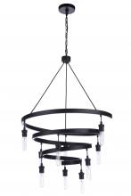 Craftmade 55410-FB - Tranquil 10 Light Chandelier in Flat Black