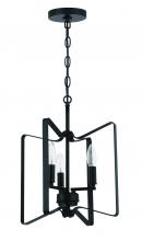 Craftmade 56153-FB - Shayna 3 Light Convertible Semi Flush in Flat Black