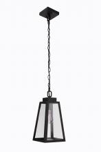 Craftmade ZA6911-TB - Sorano 1 Light Outdoor Pendant in Textured Black