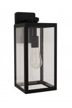 Craftmade ZA7114-TB - Harris 1 Light 15.63" Outdoor Lantern in Textured Black