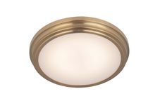 Craftmade X6613-SB-LED - X66 Series 1 Light 13" LED Flushmount in Satin Brass